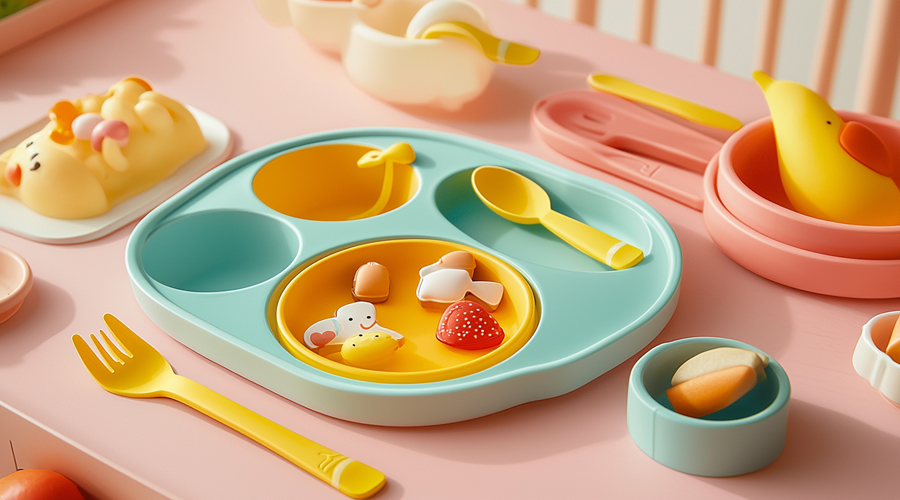 baby bowls and spoons